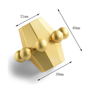 Tabletop Decorative Gold <b>Brass</b> Metal Ornaments Decorative <b>Letter</b> Paper Weight - Product Image 4