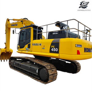 Excavadora de cadenas usada Komatsu 450, de segunda mano, marca original japonesa, excavadora de cadenas de gran tamaño de 45 toneladas - Product Image 1