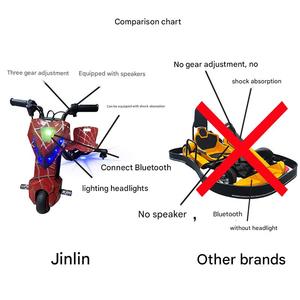 Vivez l'expérience palpitante à 360° °   Trottinette électrique pour enfants Spins 36V avec lumières LED colorées, moteur sans balais puissant - Product Image 3