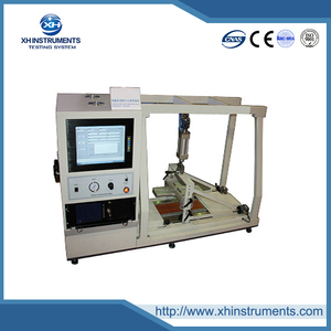 เครื่องทดสอบความแข็งแรงในการลอกของรองเท้าที่มีความแม่นยำสูงพร้อมจอแสดงผลดิจิตอล 220V รับประกัน 1 ปีสำหรับการวัดการบีบอัดของหนัง - Product Image 5