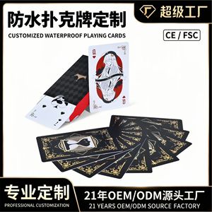 Customized Anime Playing Cards Waterproof PVC Rounded Corners For Card Games - Product Image 5