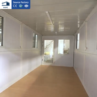 Maison conteneur pliable modulaire multifonctionnelle de haute qualité, prête à l'emploi, à faible coût