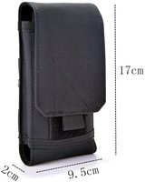 Étui de ceinture universel tactique MOLLE pour téléphone portable, compatible avec iPhone 12 13 14 15 16 Pro Max Samsung Galaxy S24 S23 S22 Ultra