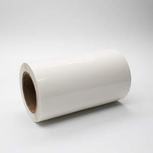 Wholesale Glossy White PP PE PET Jumbo Roll Label Self Adhesive <strong>Metallised</strong> Materials White PP <strong>Polyester</strong> Self Adhesive <strong>Film</strong> - Product Image 4