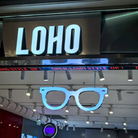 Logotipo 3D personalizado 3D LED retroiluminado marca señalización interior aluminio Metal canal letra para oficina empresa tienda al por menor