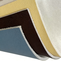 Rouleau de tissu tricoté solide en PVC, simili cuir, suède, mousse, coupe-vent, poids moyen, pour sièges de voiture et revêtements automobiles