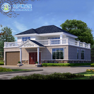 Hiện đại phong cách Châu Âu ánh sáng thép prefab nhà kit của Trung Quốc Modular nhà/biệt thự cho Tiny nhà - Product Image 2