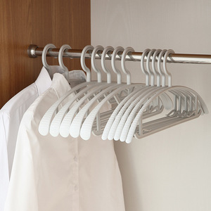 Clothes Hanger Rectangle Non Slip Anti Shoulder Wardrobe Hanger Protective Clothing Organizer Hook Type - Product Image 1
