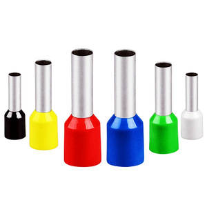 E1008 Insulated Cord <strong>End</strong> <strong>Terminal</strong> VE <strong>Type</strong> Cold Pressed Connector - Product Image 1