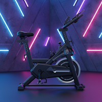 Vélo de spinning d'intérieur à résistance magnétique OEM personnalisé, en ABS, volant d'inertie de 6 kg, unisexe, équipement de fitness pour la maison 2026