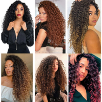 Cheveux Tressés Gogo Curl 14 Pouces Ondulés Synthétiques Courts Bouclés Pour Femme Crochet Ondes Profondes Pour Tresses Vente en Gros