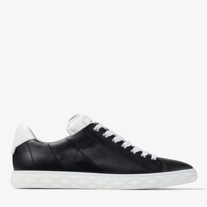 Baskets basses à lacets avec détail de talon contrastant, semelle extérieure gaufrée à motif losanges, chaussures de ville minimalistes pour la marche - Product Image 3