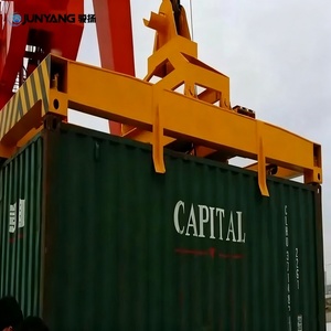 JUNAYNG - Último Modelo de Fábrica: Contenedor de Envío de 40 Pies con Capacidad de Carga de 42 Toneladas, Plataforma Elevadora Semiautomática con Vigas de Elevación, 3500W, 220V, 2000x2000x600mm - Product Image 6