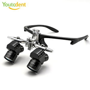 Loupes dentaires ergonomiques en acier chirurgical, grossissement réglable 4-6X avec lampe frontale LED 5W 30000lux - Product Image 5