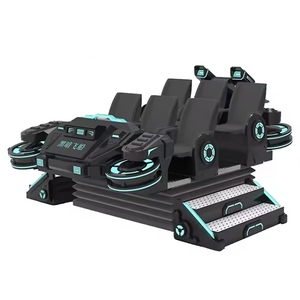 Mới được thiết kế thực tế ảo Trò chơi gia đình đa chỗ ngồi 9D VR Cinema VR trò chơi máy roller coaster <span class=keywords><strong>Simulator</strong></span> để bán - Product Image 1
