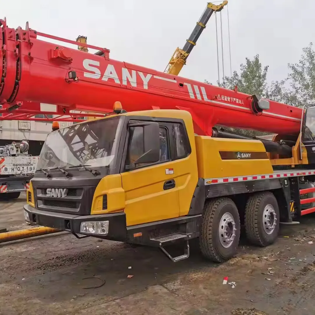 Mooie Staat Sany Stc250c 25ton Vrachtwagenkraan Gebruikt Vrachtwagenkraan Sany Met Geïmporteerde Motor