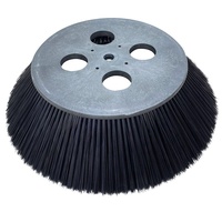 Brosse de nettoyage de sol rotative de qualité industrielle CleanHorse, brosse à disque unique en PBT, manche en plastique