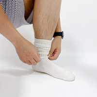 Chaussettes de sport en coton solide, logo personnalisé, unisexe, confortables, respirantes, anti-transpiration