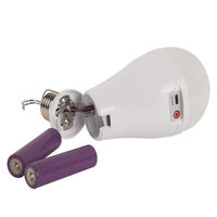 Ampoule LED 2-en-1 6500K Blanc Froid CA E27 Télécommande Plastique Aluminium Angle de Faisceau 360° IRC 80 Certifiée CE Résidentielle Garantie 2 Ans