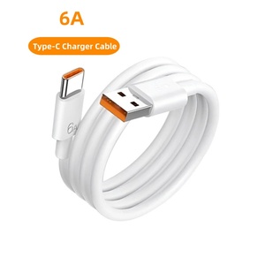 2025 Type-C sạc nhanh 1m SạC Nhanh cáp với 6A 66W <span class=keywords><strong>USB</strong></span> C dữ liệu TPE Áo khoác cho Samsung huaw điện thoại di động - Product Image 5