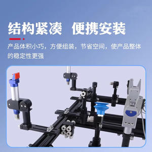 Soporte de Ángulo Ranurado de Alta Resistencia DLA A230 para Aplicaciones Industriales, Médicas y Alimentarias - Product Image 3