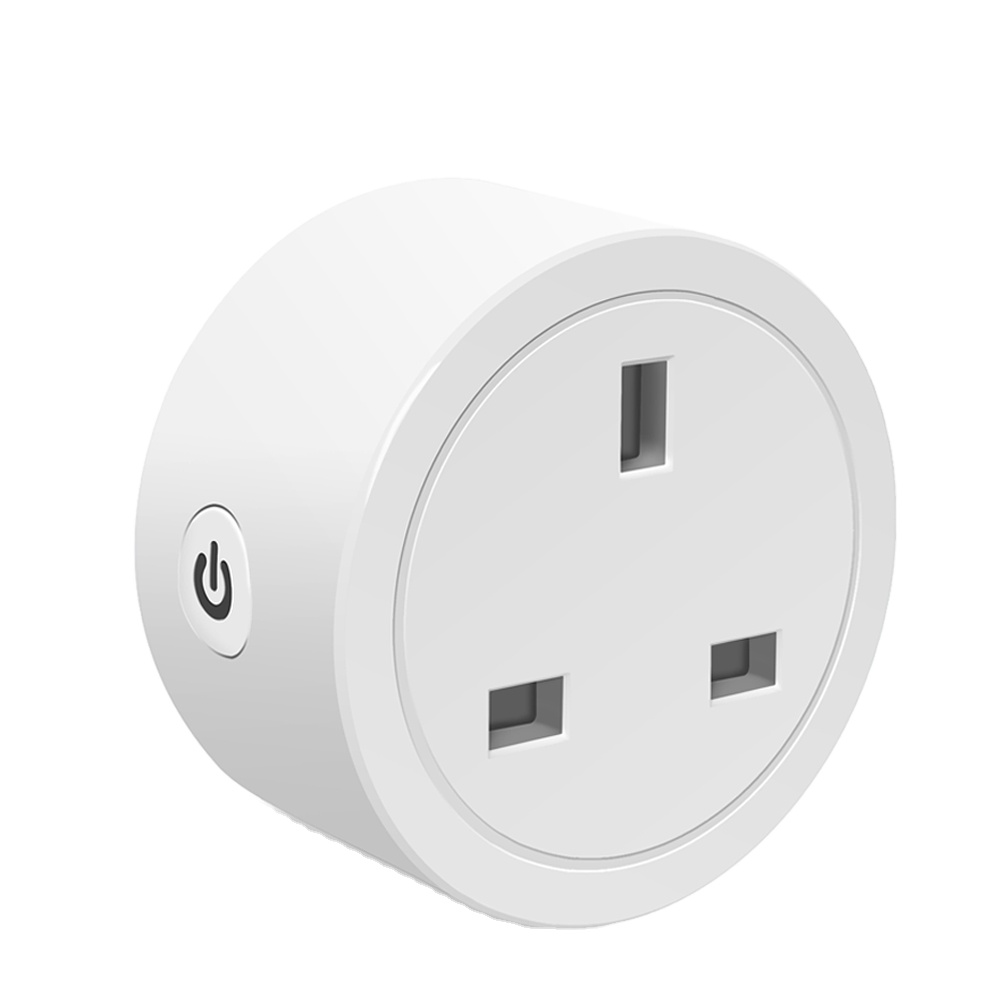 Дпрп 16A Tuya Smart Wifi вилка Великобритании беспроводной пульт дистанционного управления розетка с энергии таймер работает с Alexa Google Home