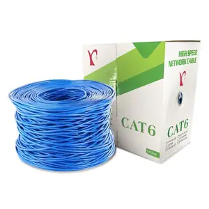 Сетевой Интернет-кабель высокого качества, 8 пар, кабель Cat6 Lan, 305 м, кабели связи, цена
