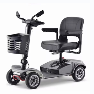 Scooter de Movilidad de 4 Ruedas Plegable para Personas Mayores con Asiento Ajustable, Scooter Eléctrico de 4 Ruedas, Alemania - Product Image 2