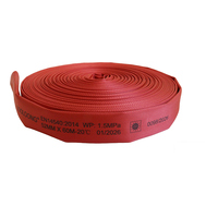 Tuyau d'incendie flexible en EPDM PVC 15 bars pour systèmes de lutte contre l'incendie fixes, norme EN 14540:2004-45-15, prévention des incendies, sécurité, recyclable