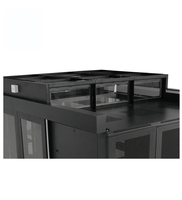 Armoire de serveur modulaire LE 42U pour centre de données, en acier laminé à froid SPCC personnalisé, conforme à la norme IEC297-2, armoire de serveur réseau intégrée