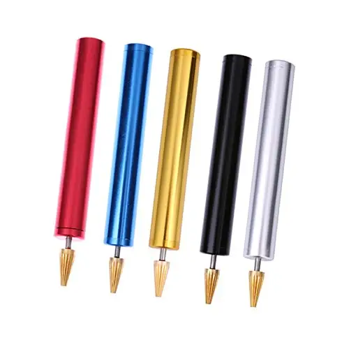 Leather Craftool Pro Edge Dye Roller Pen,DIY Leather Craft Edge Treatment Roller Pen Oil Painting Accessories Tool