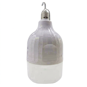 Ampoule LED d'urgence AC 85-265V 50W Diamètre 12cm Culot E27 Matériau ABS+PP Batterie 3600mAh 6000K Lumière du jour IRC 80 - Product Image 1