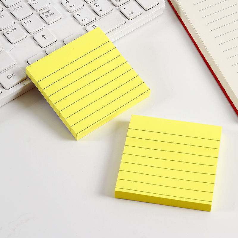 Horizontal line fluorescent yellow