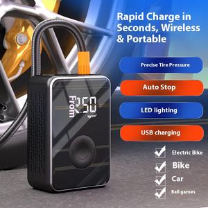 המחיר הטוב ביותר הגעה חדשה תצוגה דיגיטלית נטענת מדחס אוויר נייד מיני עבור צמיגי רכב - Product Image 6