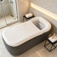 Baignoire gonflable en PVC, piscine gonflable pour la maison, pour le bain et le sauna