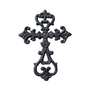 Piccola croce di ferro per la decorazione di macchinari industriali - Product Image 4