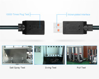 Synchronisation de charge rapide, cordon de transfert de données de 1m 1.5m 2m 3m 5m, câble Usb 3.0 A mâle à femelle