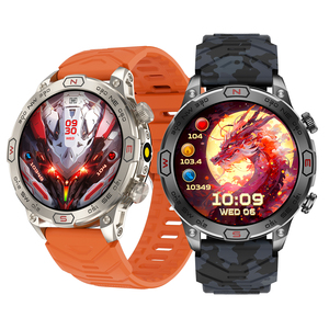 KC86 1.43&quot; AMOLED HD Large Screen Triple Defense Outdoor Sport Smartwatch Multi-Language Compass Long Life Alloy <strong>Bluetooth</strong> <strong>Watch</strong> - Product Image 1