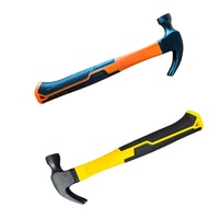 Marteau à griffes de qualité industrielle de 16 oz avec poignée en caoutchouc antidérapante pour clous de toiture