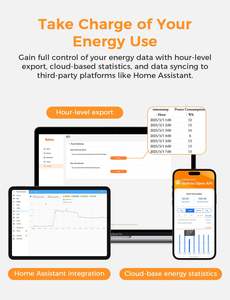 Interrupteur relais intelligent 2 canaux R21-Refoss 16A AC 100-240V avec mesure <span class=keywords><strong>de</strong></span> consommation Wi-Fi et API locale pour Home <span class=keywords><strong>Assistant</strong></span> - Product Image 6