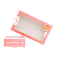 Logo d'impression personnalisé Produits électroniques Accessoires de téléphone Câble de données USB Câble de charge pour écouteurs Boîte d'emballage avec fenêtre