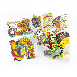 Transferts thermiques personnalisés <span class=keywords><strong>Histoire</strong></span> du Juneteenth 1865 Transfert vinyle Sérigraphie thermique pour t-shirts - Product Image 6
