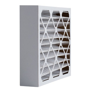 16x20x4 réel 3.63TH plissé MERV 12 filtre à air faible résistance au débit d'air pour les acariens spores pollen squames d'animaux fumée de poussière fine - Product Image 1
