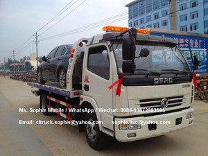 Plataforma de Remolque para Camiones de 5 Toneladas, Plataforma Elevadora Inferior para Camiones de Caja Plana, Camión con Plataforma Inclinable en Venta - Product Image 4