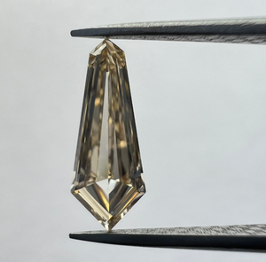 Diamant cultivé en laboratoire, taille excellente, forme cerf-volant, transparence supérieure, origine éthique, pour bagues de mariée de créateur, sur mesure - Product Image 3