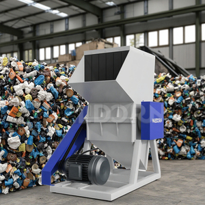 Sản lượng cao PP <span class=keywords><strong>PE</strong></span> chất thải nhựa bin chai phế liệu Shredder Máy Nghiền để bán - Product Image 1