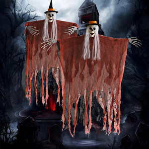 Nuevo Diseño de Esqueleto Fantasma de Halloween, Decoraciones de Halloween para Exteriores, Accesorios para Casa Embrujada, Artículos de Halloween - Product Image 6