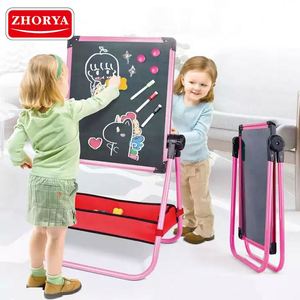 กระดานวาดภาพแม่เหล็กสองด้านแบบพับได้ Zhorya สำหรับเด็ก - Product Image 2