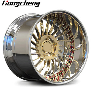 Rueda Forjada de Dos Piezas de Alta Calidad de 18 19 20 21 22 Pulgadas 5x120.65 5x127 con Borde Profundo para Corvette C8 Subaru - Product Image 1