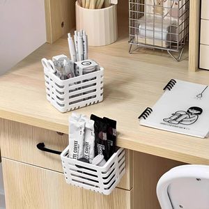 Hanging Telescopic Storage <b>Basket</b> Rectangle 1 Layer For Fridge Kitchen Sink Home Use With Draining Function - Product Image 1